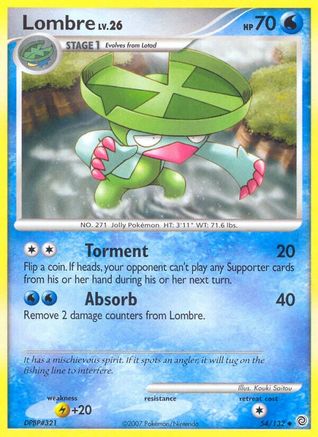 Lombre 054/132 - Reverse Holofoil Secret Wonders - Uncommon