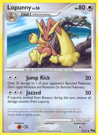 Lopunny 009 POP Series 9 - Uncommon