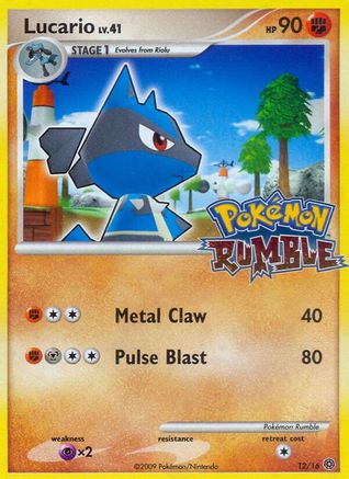 Lucario Rumble - Promo