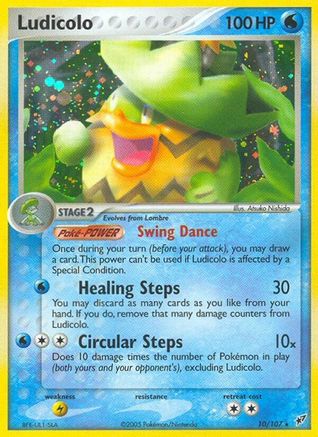 Ludicolo - 010/107/107 Deoxys - Holo Rare