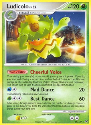 Ludicolo/127 Platinum - Rare