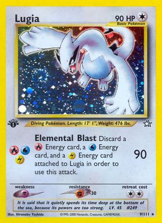 Lugia/111 - Unlimited Holofoil Neo Genesis - Holo Rare