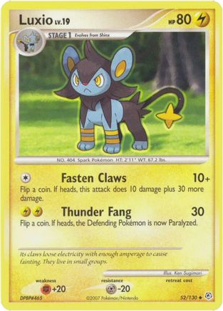 Luxio/130 Diamond and Pearl - Uncommon
