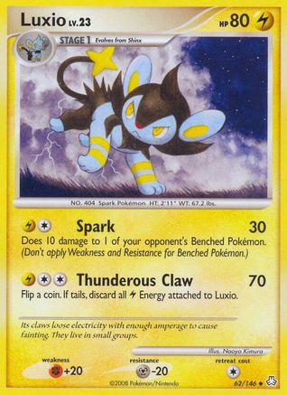 Luxio - Reverse Holofoil Legends Awakened - Uncommon