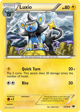 Luxio (45) Next Destinies - Uncommon