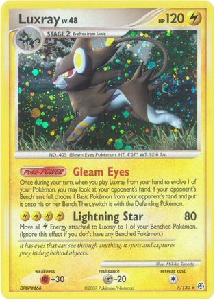 Luxray/130 - Holofoil Diamond and Pearl - Holo Rare