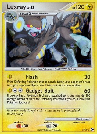 Luxray 005 - Holofoil Arceus - Holo Rare