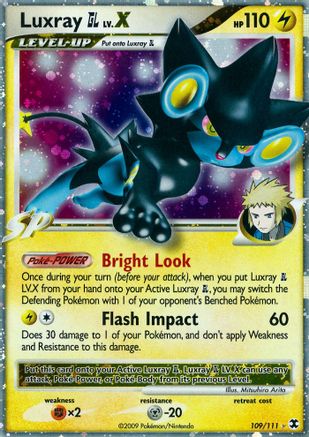 Luxray GL Lv.X - Holofoil Rising Rivals - Ultra Rare