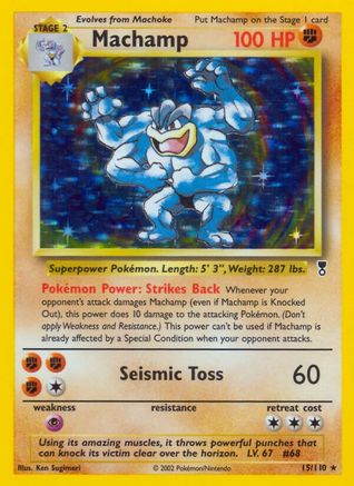 Machamp - Holofoil Legendary Collection - Holo Rare