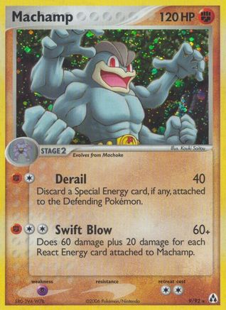 Machamp - Holofoil Legend Maker - Holo Rare