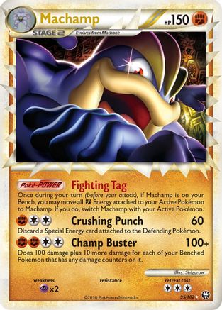 Machamp (Prime) - Holofoil Triumphant - Ultra Rare