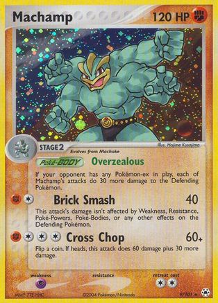Machamp - Holofoil Hidden Legends - Holo Rare
