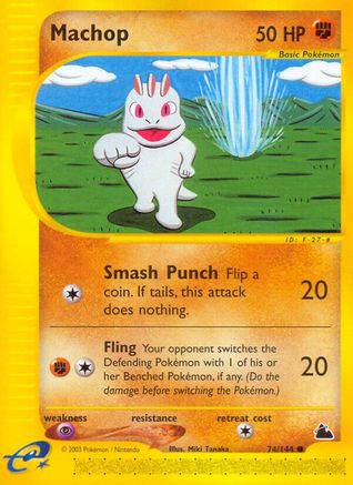 Machop - Reverse Holofoil Skyridge - Common