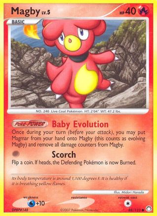 Magby 088 - Reverse Holofoil Mysterious Treasures - Common