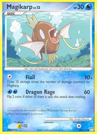 Magikarp 089/123 Mysterious Treasures - Common
