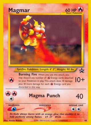 Magmar 044 WoTC Promo - Promo