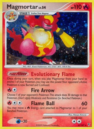 Magmortar - Reverse Holofoil Supreme Victors - Holo Rare