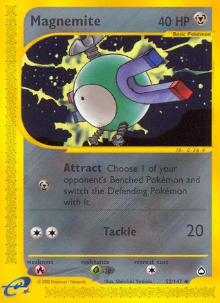 Magnemite (52) Aquapolis - Uncommon