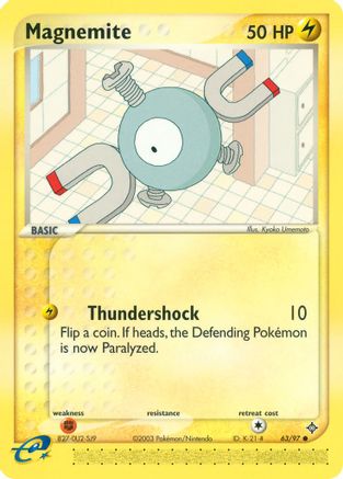 Magnemite - 63/97/97 Dragon - Common