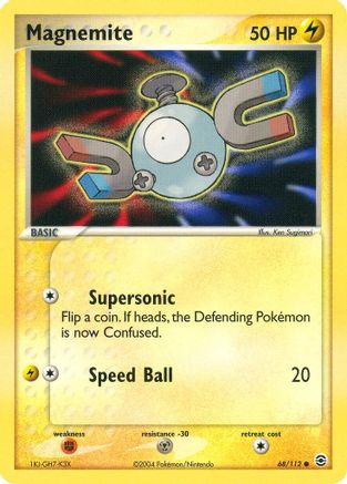 Magnemite 068 FireRed & LeafGreen - Common