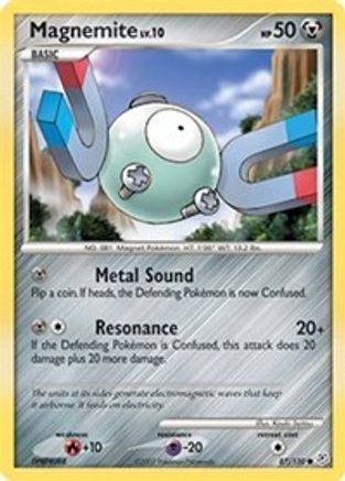 Magnemite/130 - Reverse Holofoil Diamond and Pearl - Common