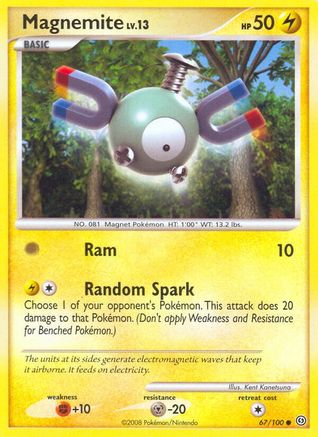 Magnemite (67) - Reverse Holofoil Stormfront - Common