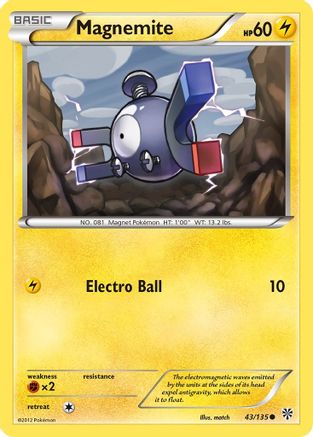 Magnemite (43) Plasma Storm - Common