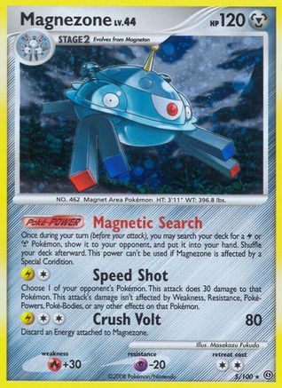 Magnezone (5) - Reverse Holofoil Stormfront - Holo Rare