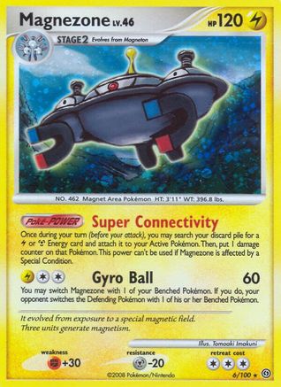 Magnezone (6) - Reverse Holofoil Stormfront - Holo Rare