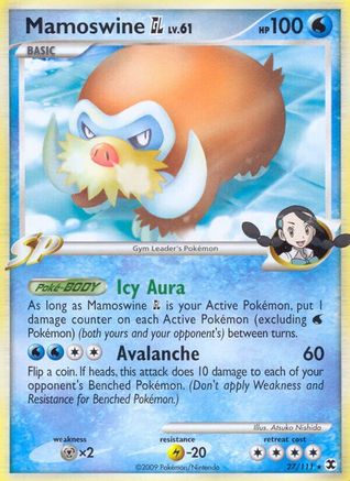 Mamoswine GL Rising Rivals - Rare