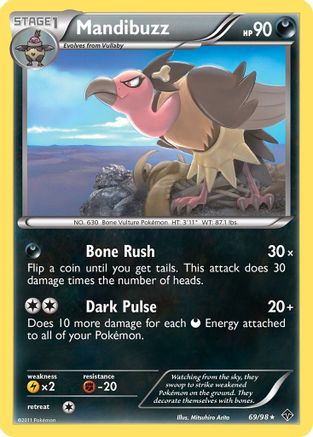 Mandibuzz - Reverse Holofoil Emerging Powers - Rare