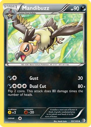 Mandibuzz - Reverse Holofoil Boundaries Crossed - Uncommon