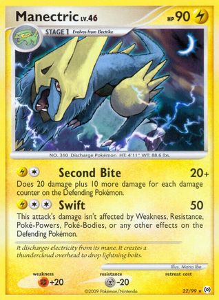Manectric (22) Arceus - Rare