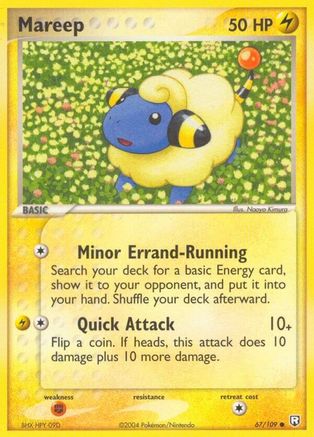 Mareep 067 Team Rocket Returns - Common