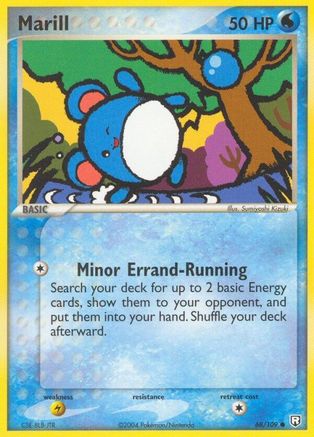 Marill 068 Team Rocket Returns - Common