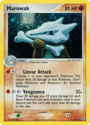 Marowak - Reverse Holofoil FireRed & LeafGreen - Holo Rare
