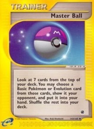 Master Ball/165 Expedition - Uncommon