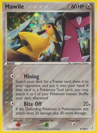 Mawile/100 - Reverse Holofoil Crystal Guardians - Holo Rare