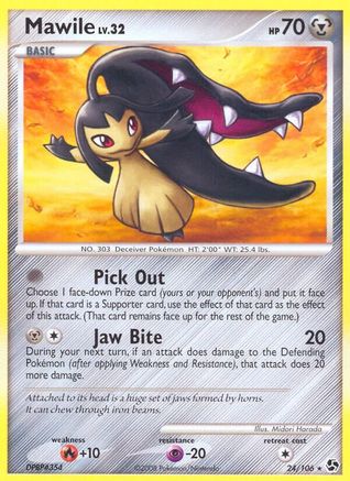 Mawile - Reverse Holofoil Great Encounters - Rare