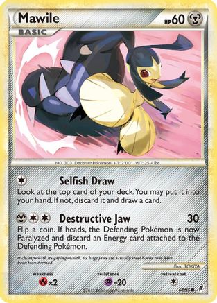 Mawile/95 - Reverse Holofoil Call of Legends - Common
