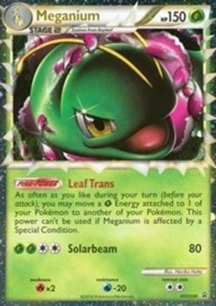 Meganium (Prime) - HGSS08 - Holofoil HGSS Promos - Promo
