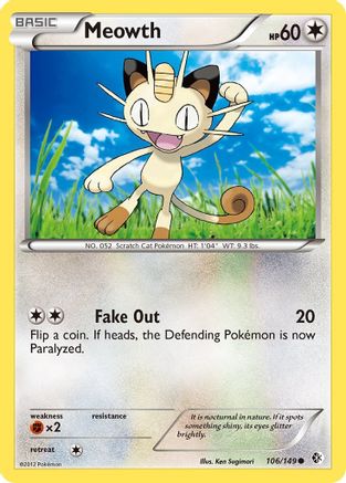 Meowth Boundaries Crossed - Common