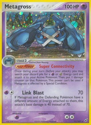 Metagross - Holofoil Deoxys - Holo Rare