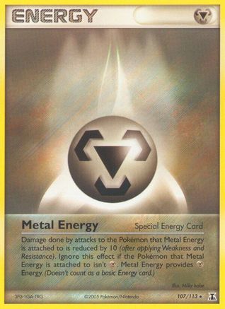 Metal Energy (Special) 107 - Reverse Holofoil Delta Species - Rare