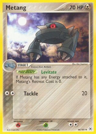Metang - 44/101/101 - Reverse Holofoil Hidden Legends - Uncommon