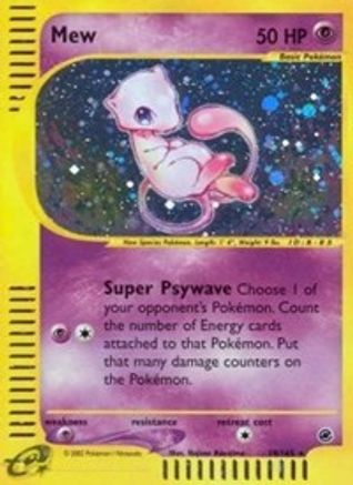 Mew (19) - Holofoil Expedition - Holo Rare