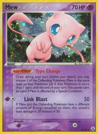 Mew - Holofoil Legend Maker - Holo Rare