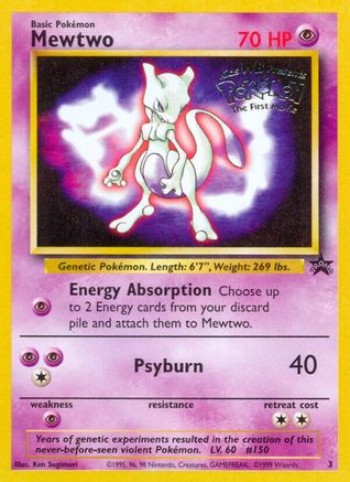 Mewtwo (Movie Promo) 003 WoTC Promo - Promo