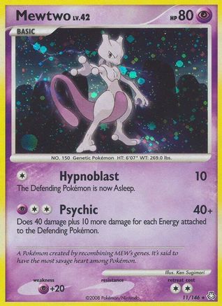 Mewtwo - Holofoil Legends Awakened - Holo Rare