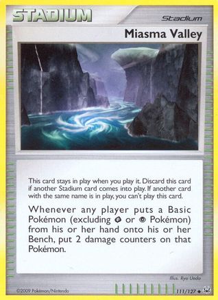 Miasma Valley - Reverse Holofoil Platinum - Uncommon